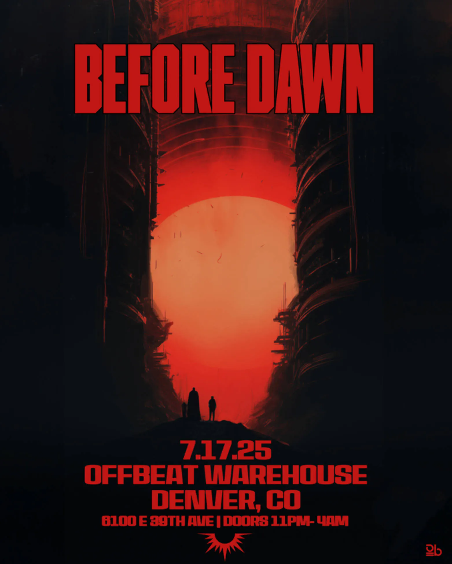OFFBEAT: SLANDER PRESENTS BEFORE DAWN (TECHNO SET) event banner