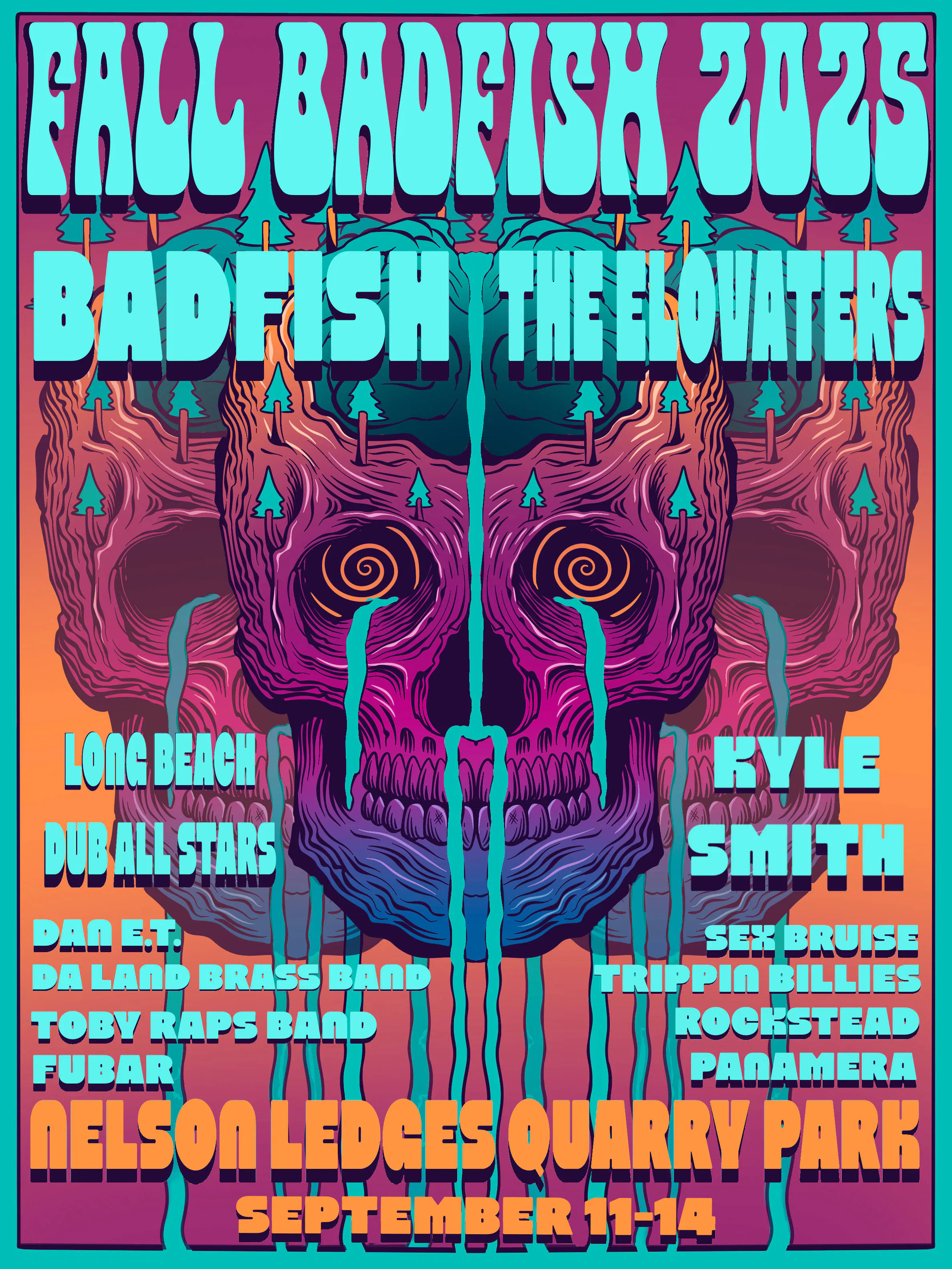 FALL BADFISH 2025 event banner