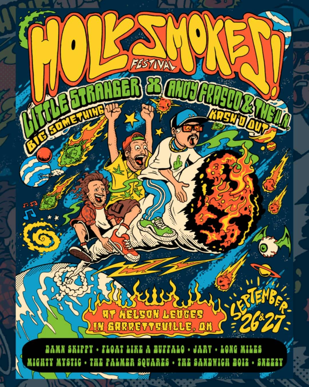 HOLY SMOKES! FESTIVAL event banner