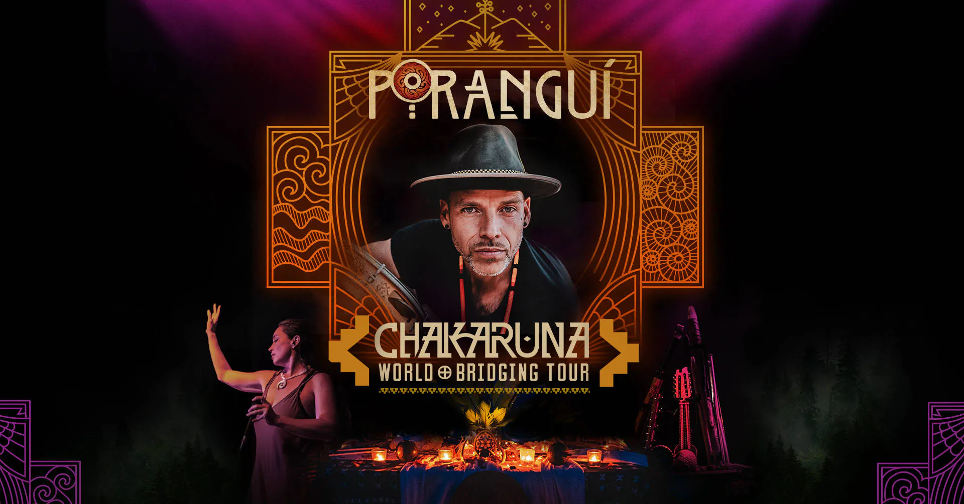 Poranguí Live in Bethesda (World Bridging Tour) event banner