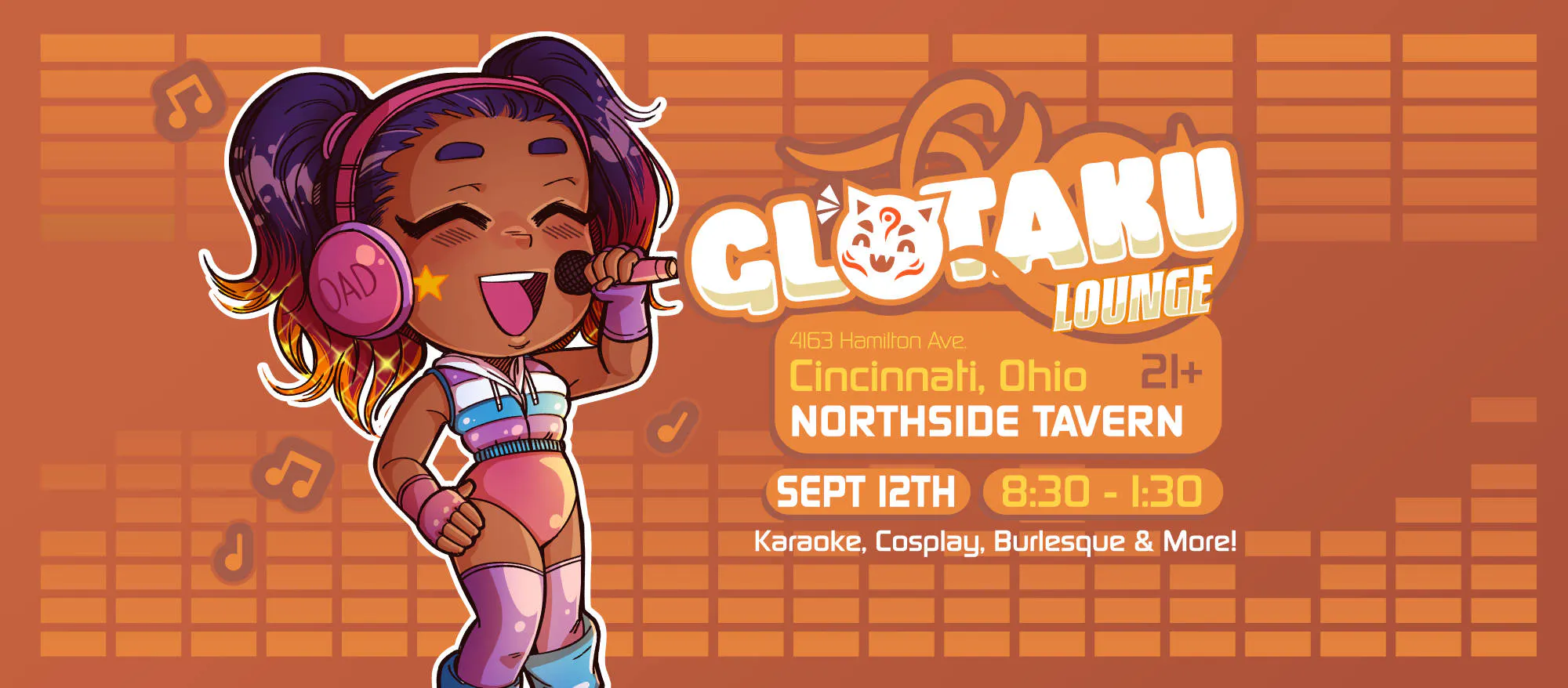 Glo Lounge Cinci event banner
