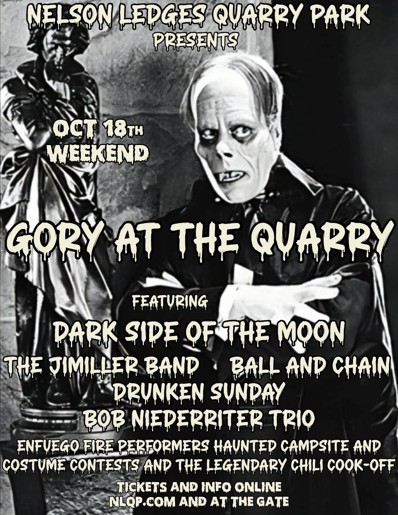 GORY AT THE QUARRY event banner