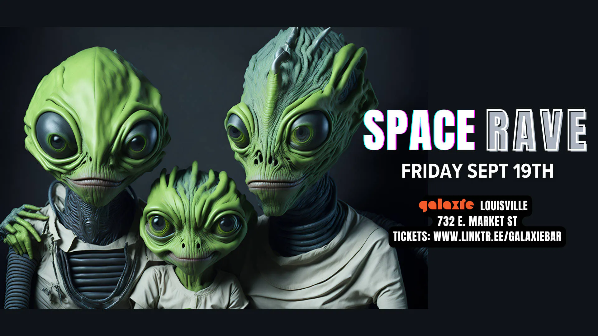 Space Rave : Intergalactic Dance Party event banner