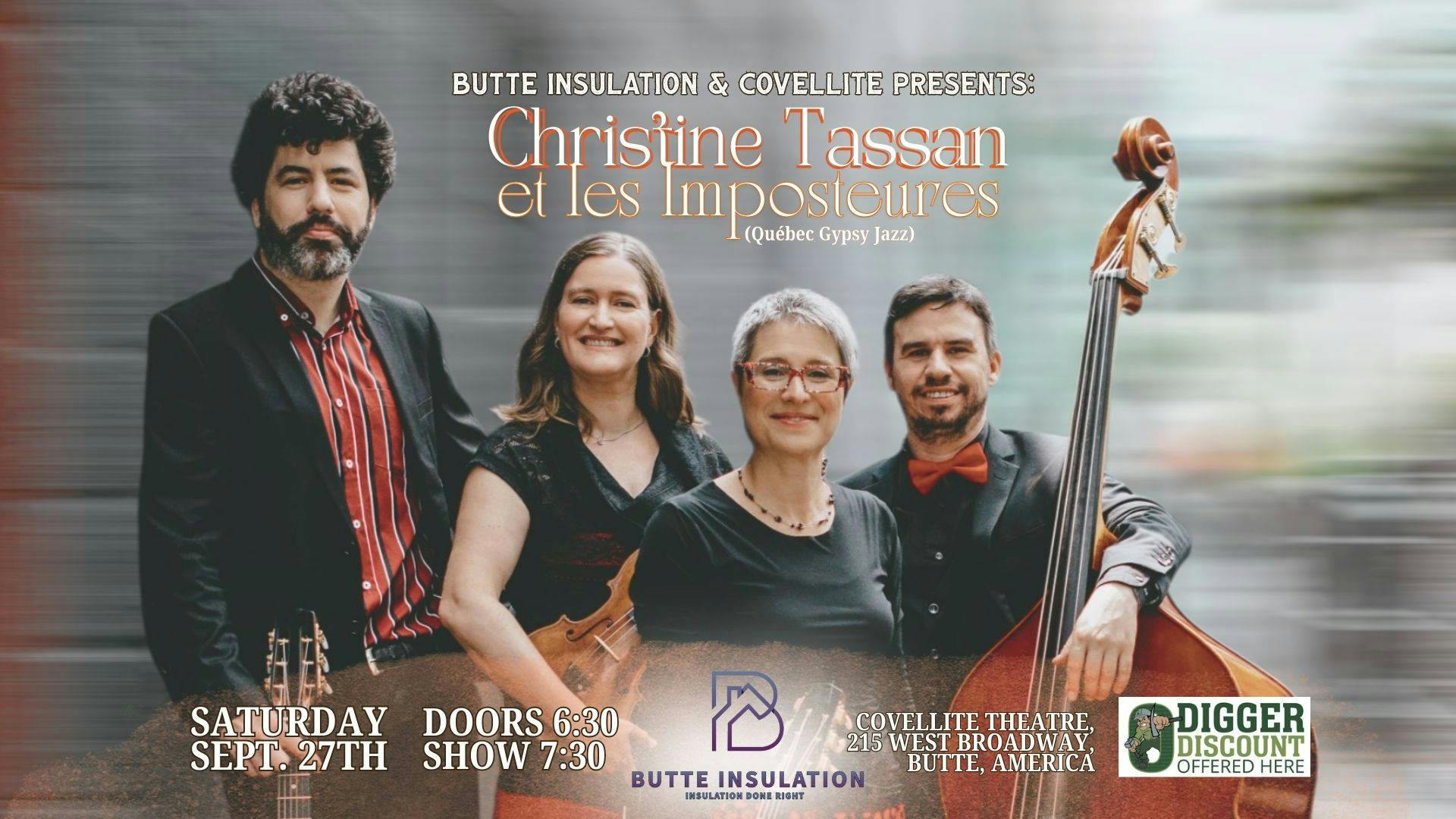 Christine Tassan et les Imposteures event banner