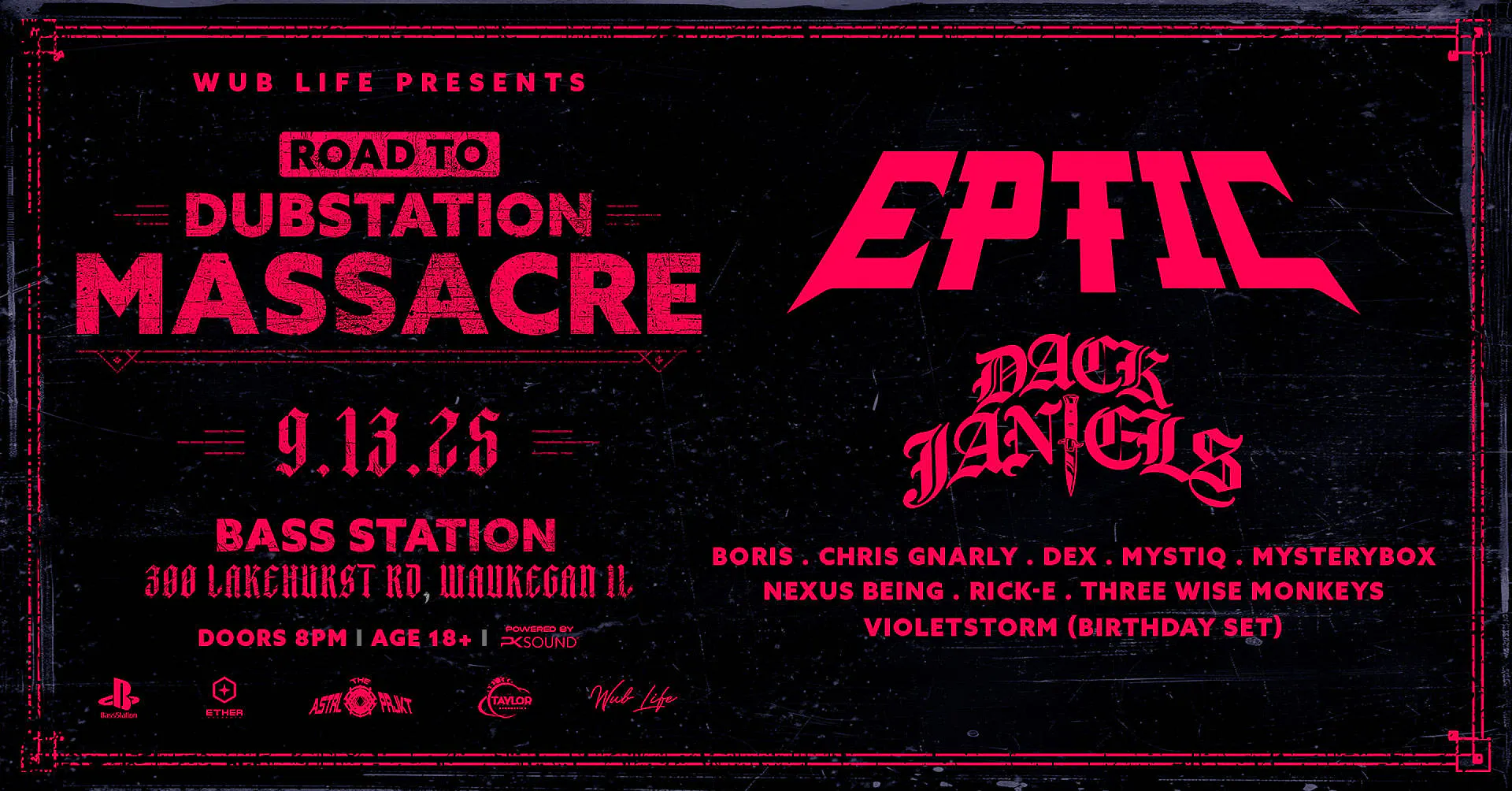 ROAD TO DUBSTATION MASSACRE ft. EPTIC event banner