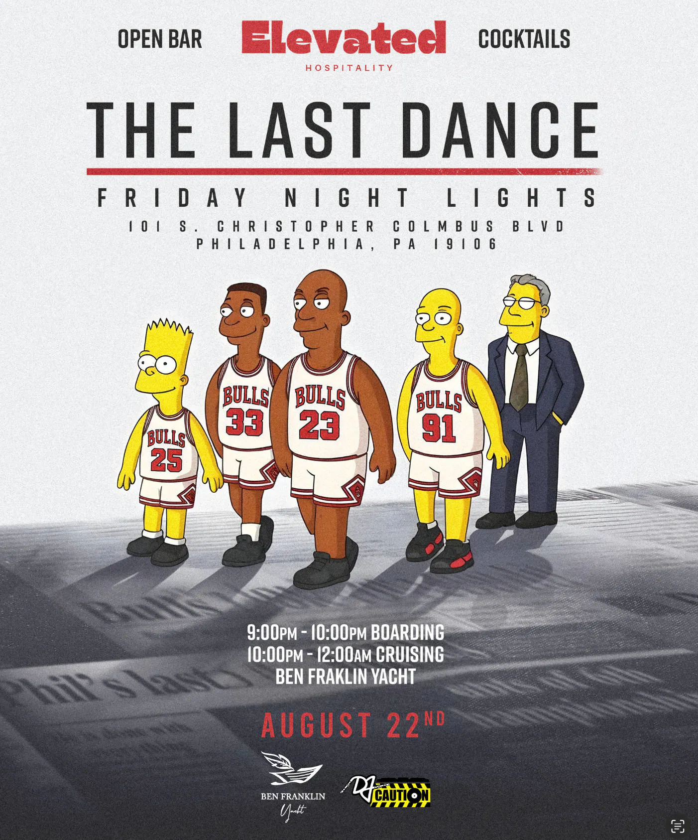 (CANCELLED) The Last Dance - August 22nd, 2025 event banner