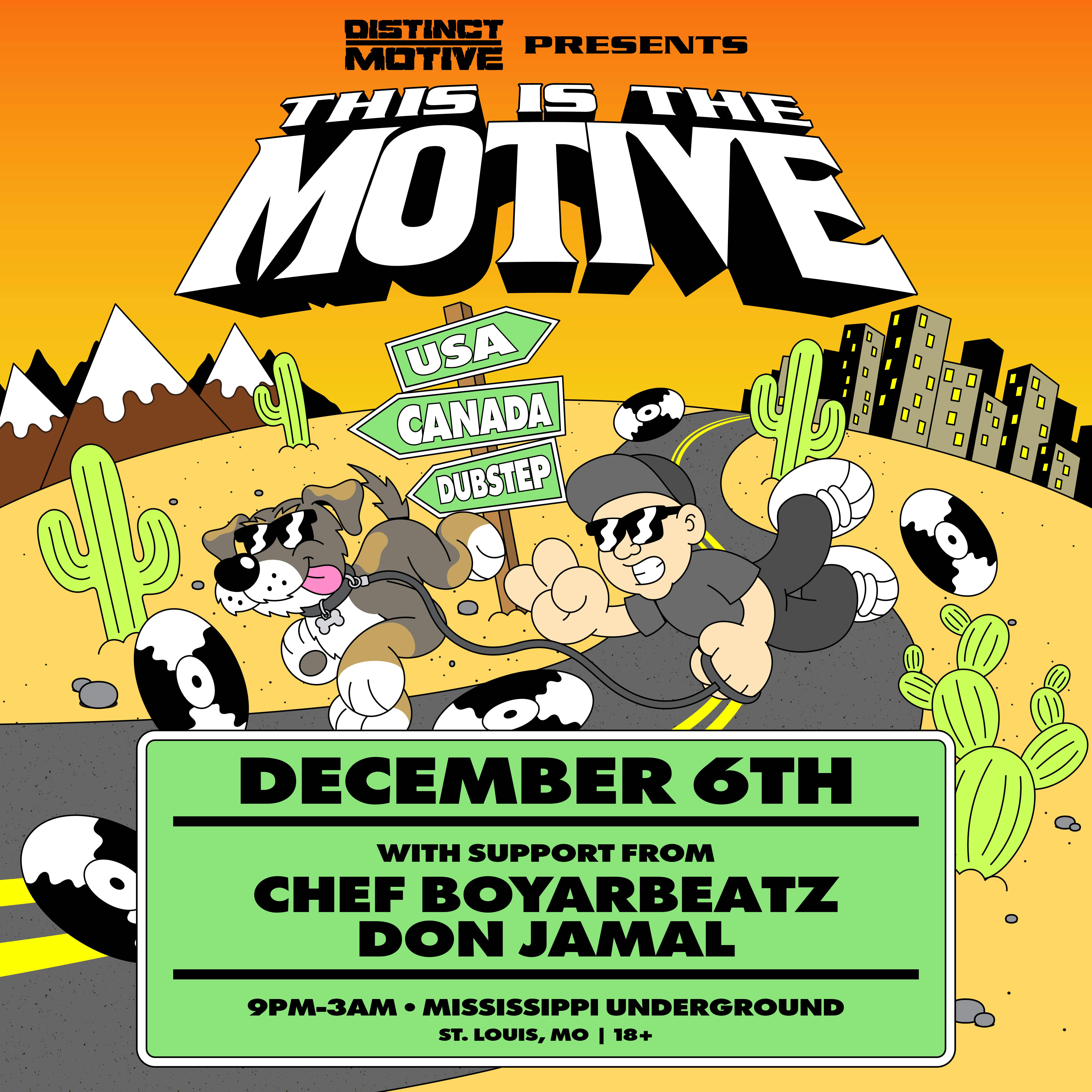 DISTINCT MOTIVE PRESENTS: THIS IS THE MOTIVE 360 event banner