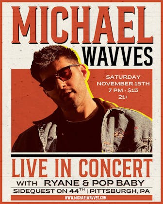 Michael Wavves event banner