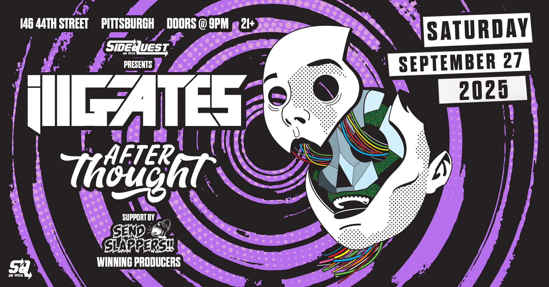 iLL Gates + Afterthought event banner