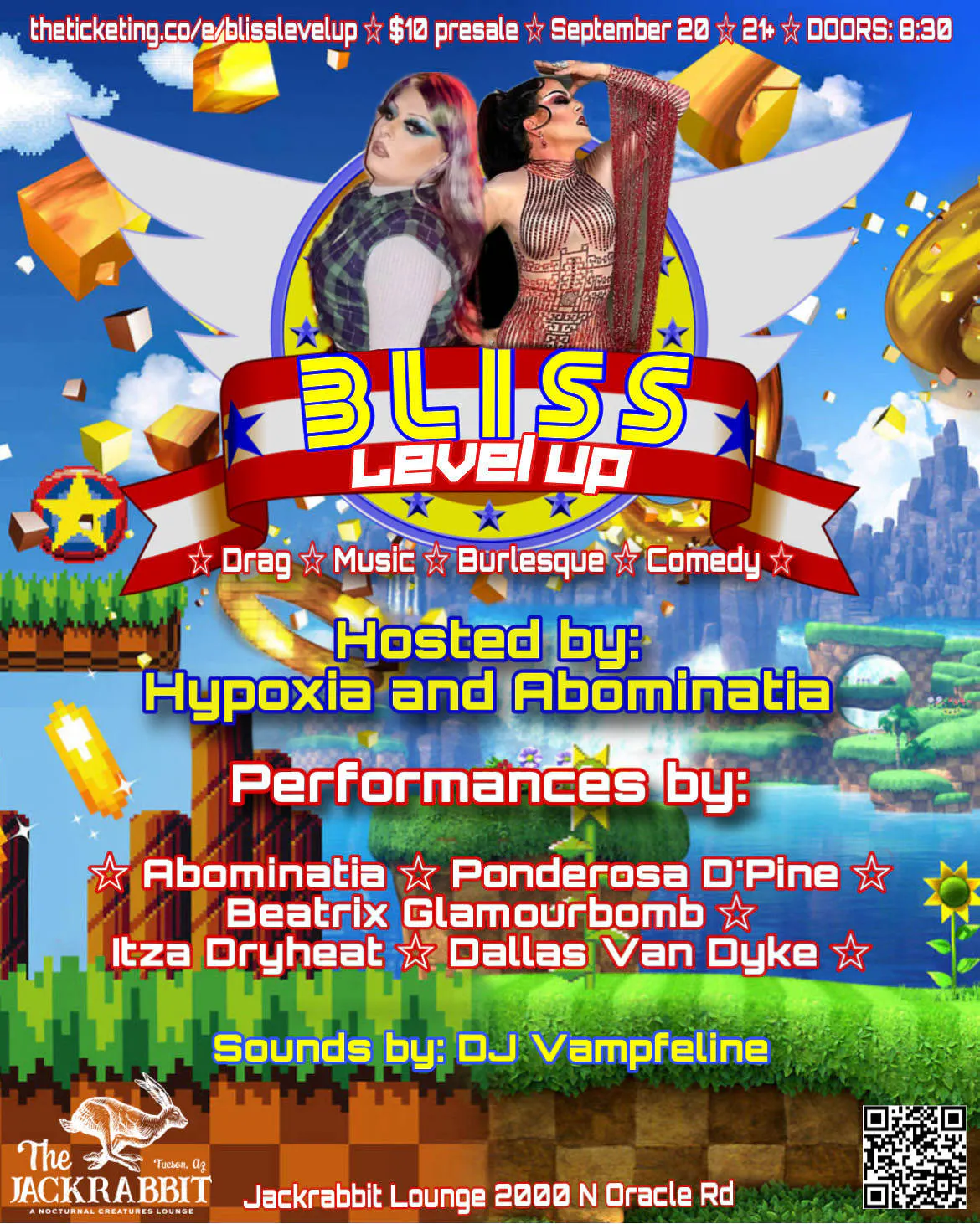 Bliss: LEVEL UP! event banner