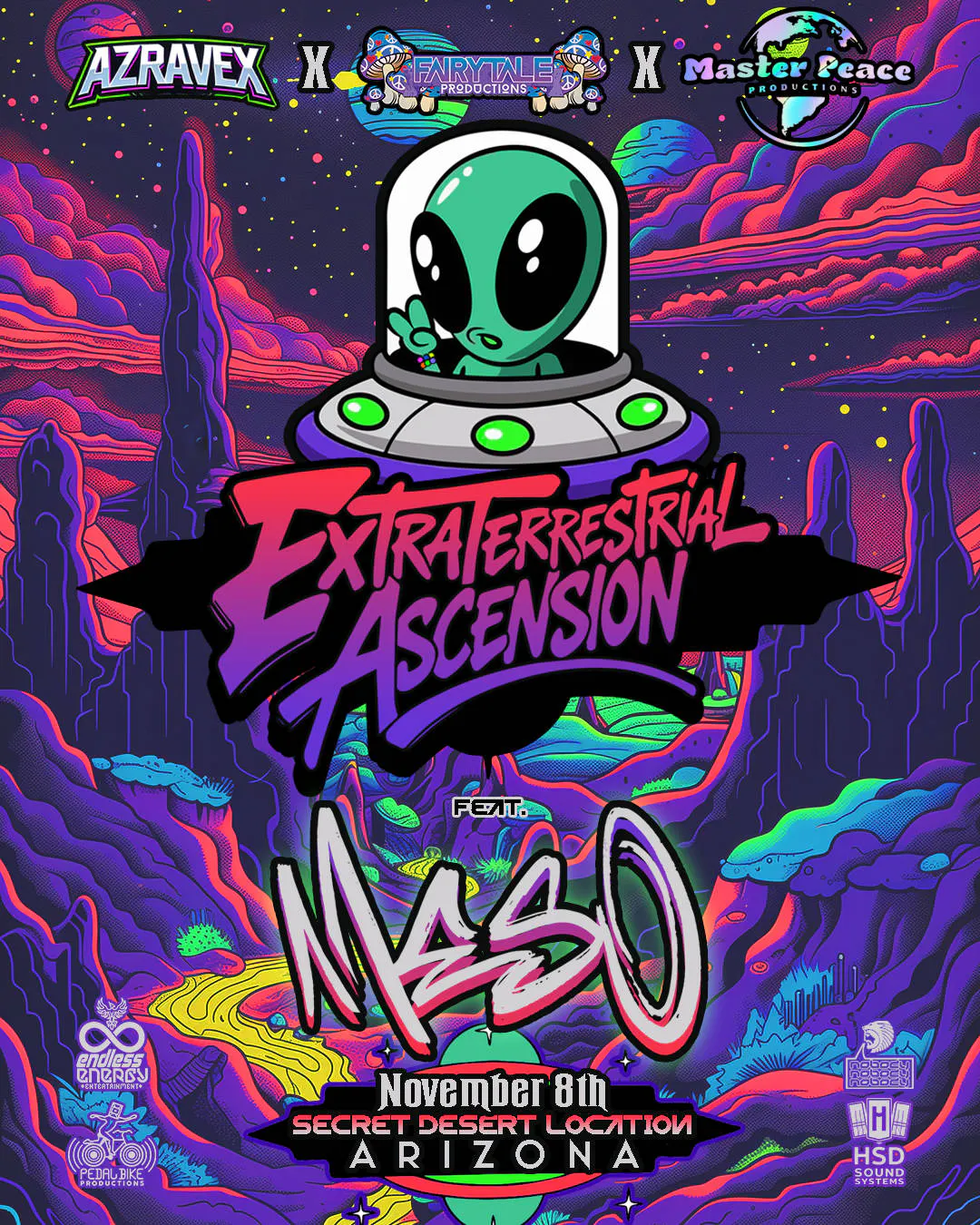 ExtraTerrestrial Ascension event banner