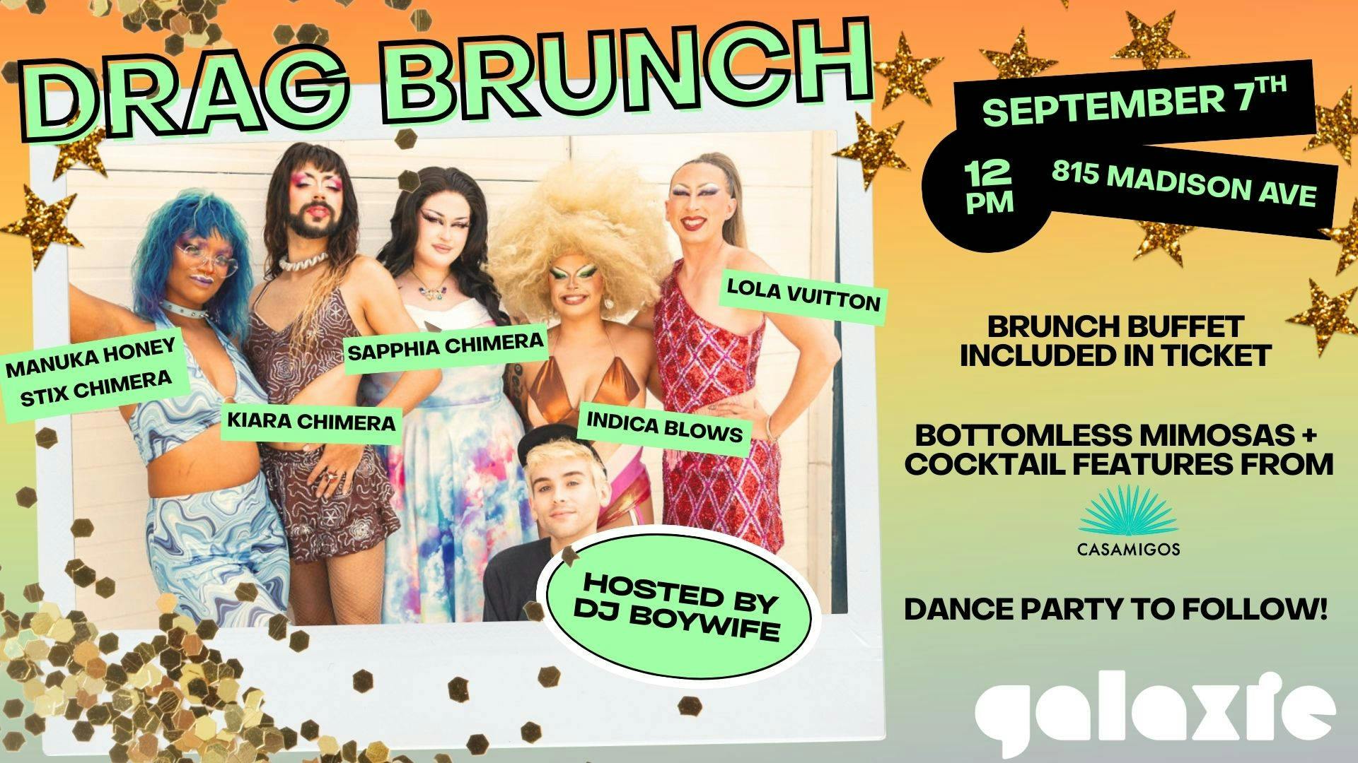 Drag Brunch at Galaxie event banner