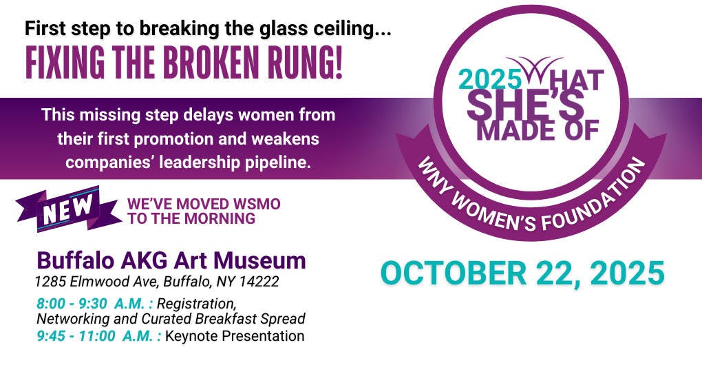 What She's Made Of event banner