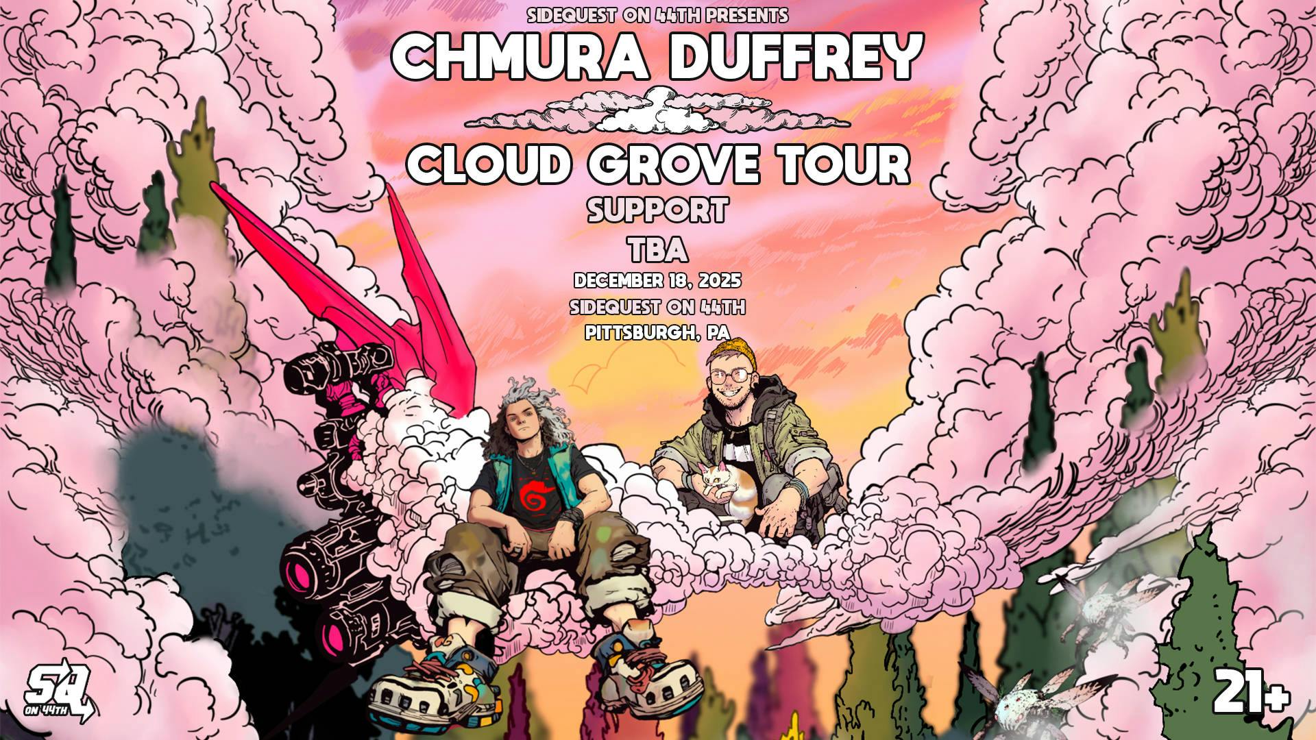 Chmura & Duffrey - Cloud Grove Tour event banner
