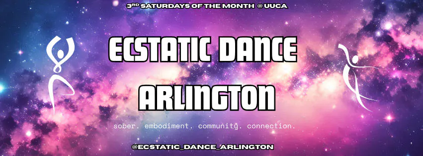 Ecstatic Dance Arlington Gratitude w/ Ghost Pipe @ UUCA I November 15 event banner
