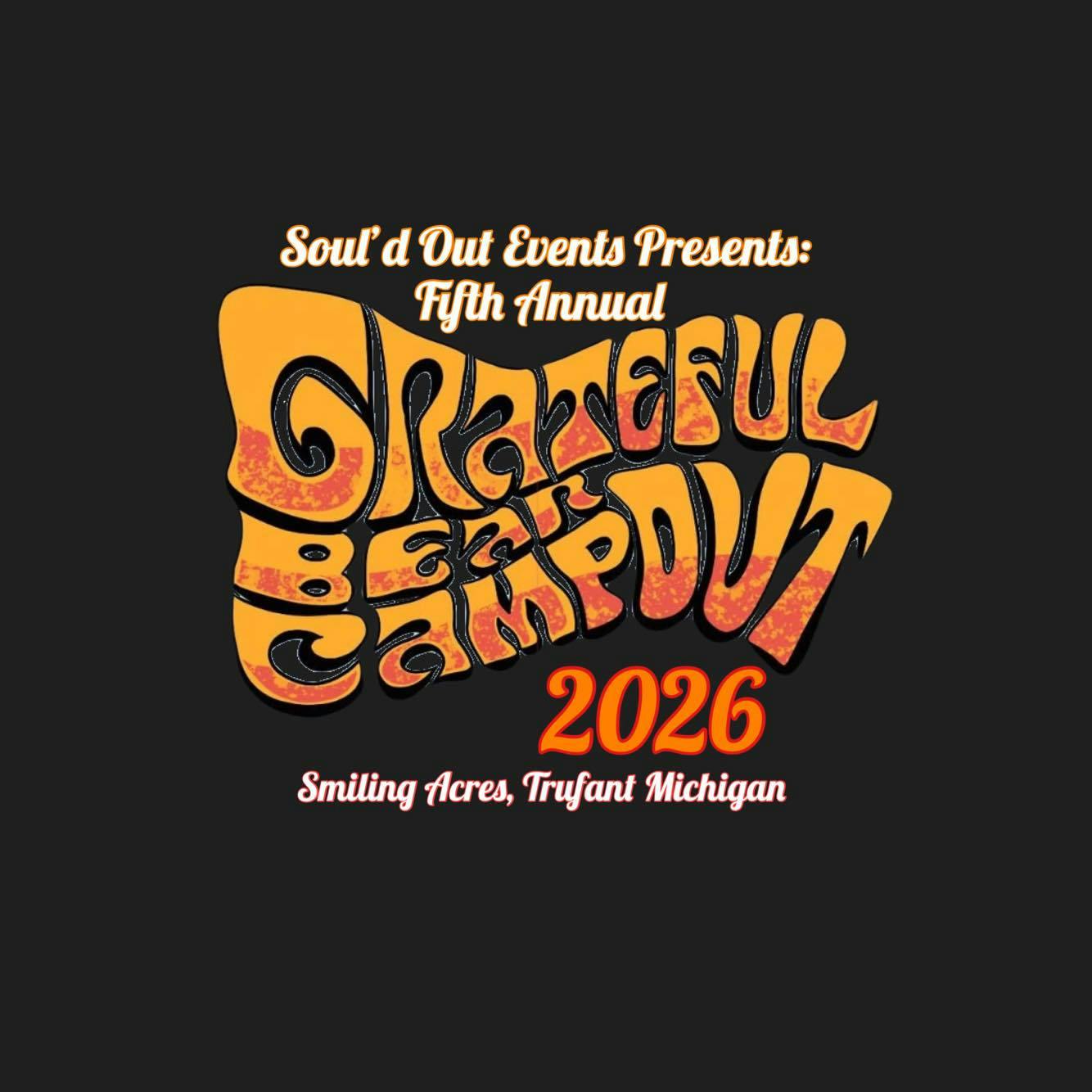 FIFTH ANNUAL GRATEFUL BEAR CAMPOUT event banner