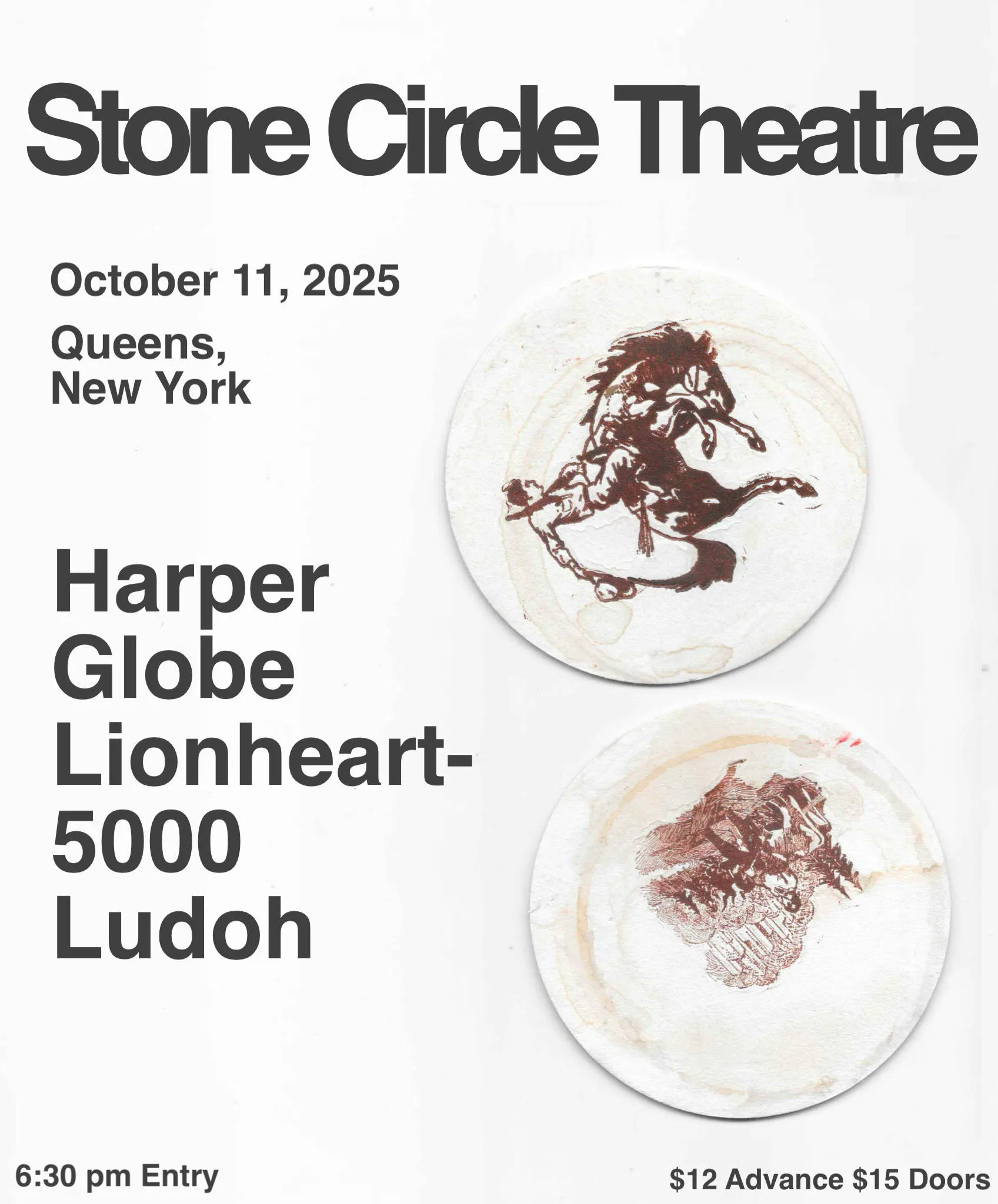 Harper, Lionheart5000, Globe event banner