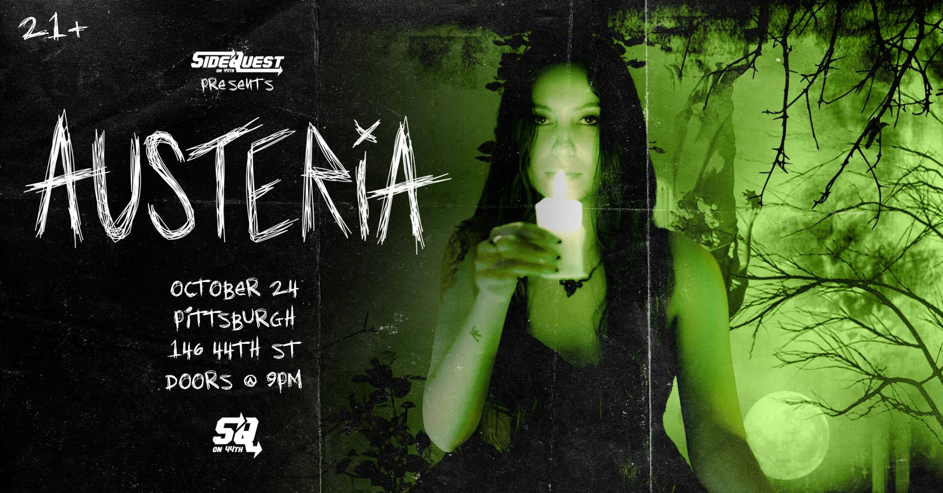 Austeria event banner