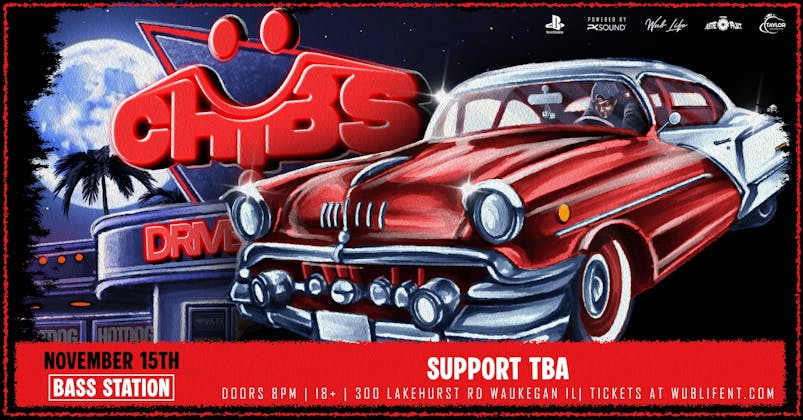 CHIBS AT BASS STATION event banner