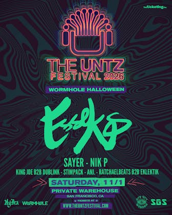 Wormhole Halloween ft Esseks event banner