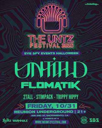 Eye Spy Events Halloween ft Untitld & Flomatik event banner