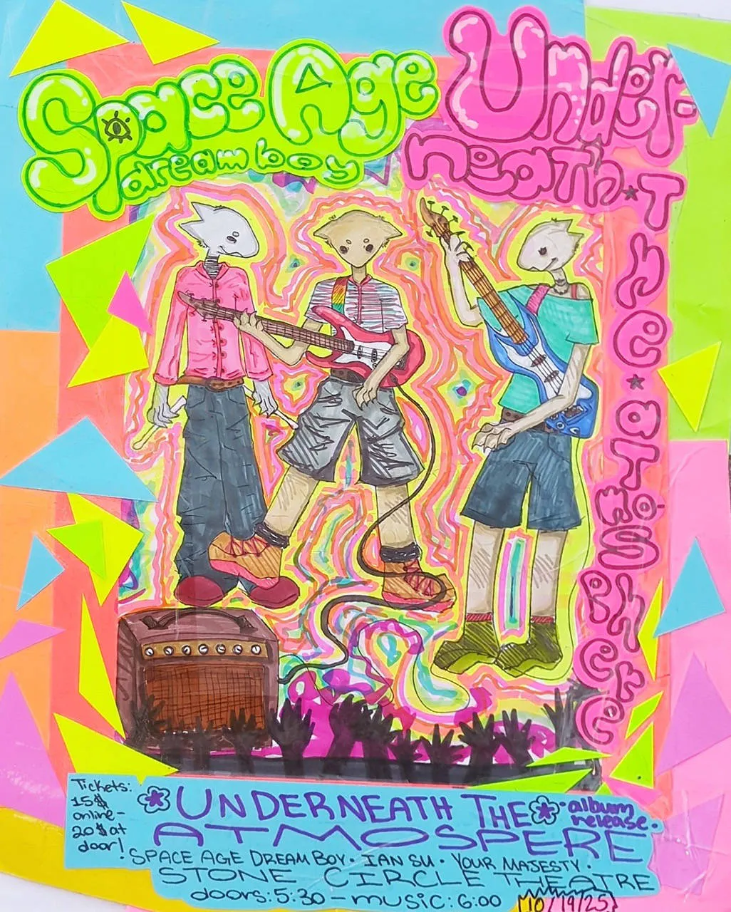 Underneath the Atmosphere Album Release Show event banner