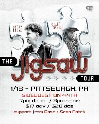 The Jigsaw Tour: Dylan Reese & Ollie Joseph event banner
