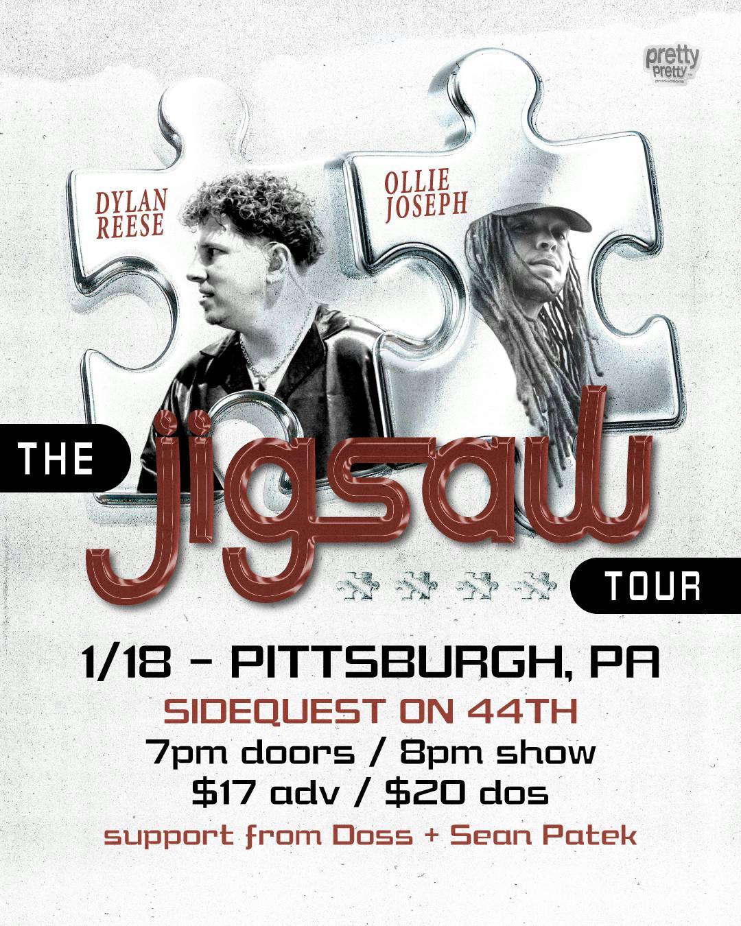 The Jigsaw Tour: Dylan Reese & Ollie Joseph event banner