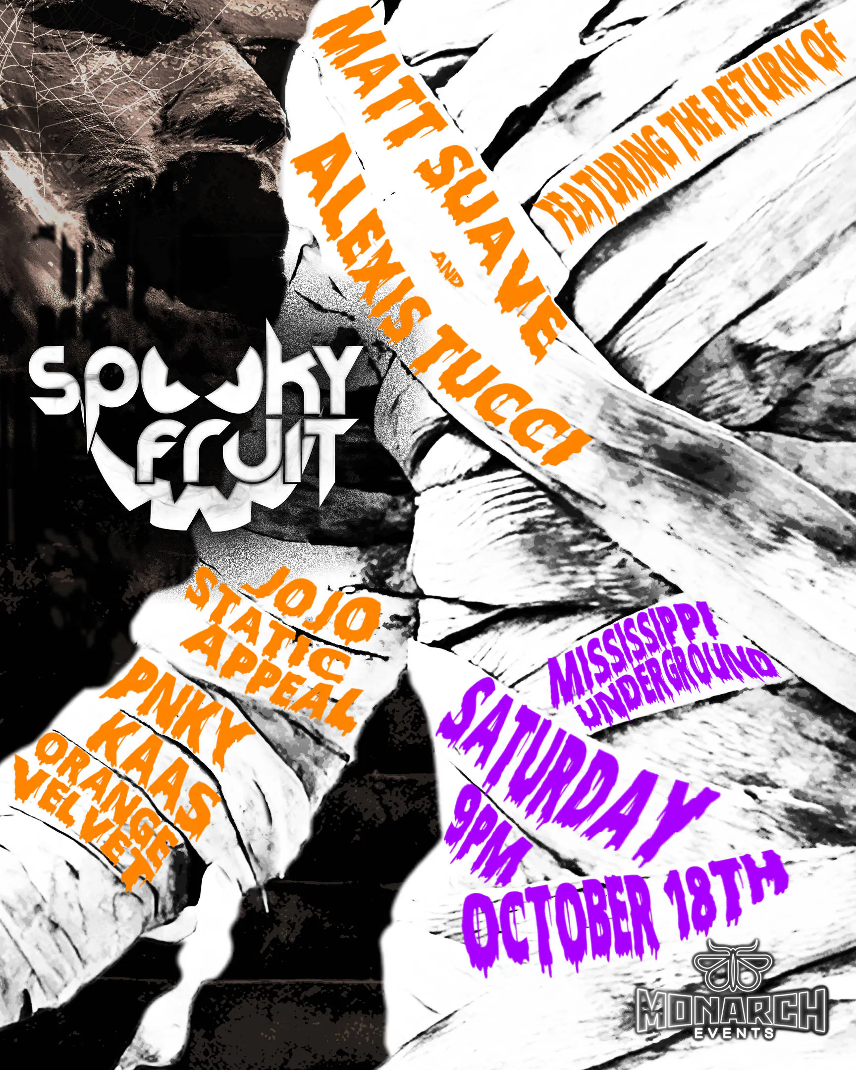 Spooky Fruit event banner