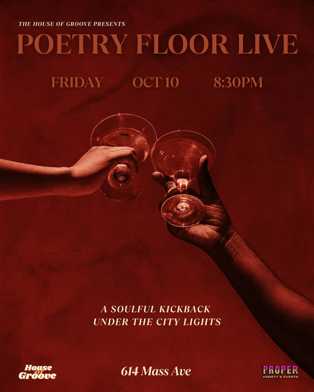 Poetry Floor Live event banner