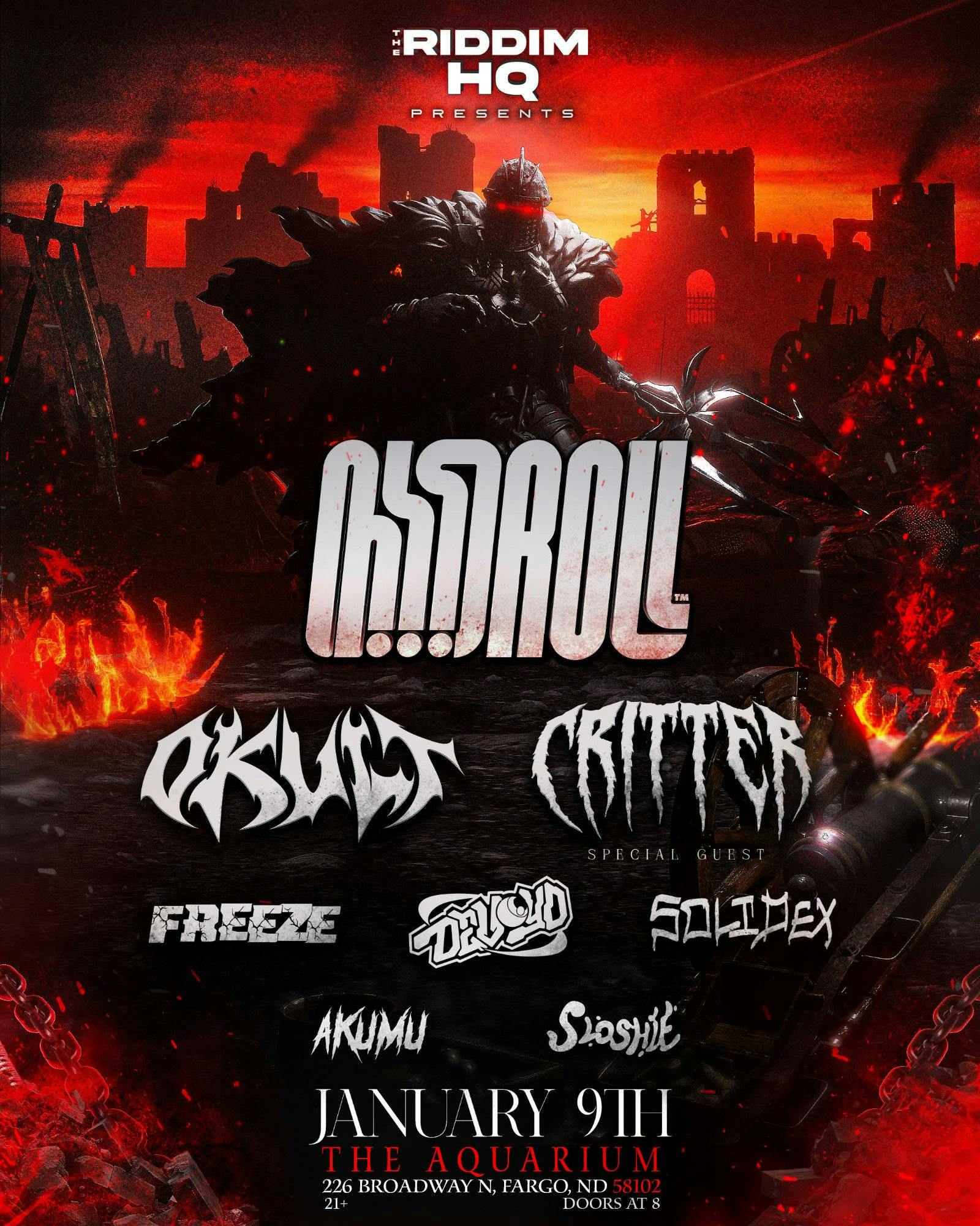 MIDROLL: FARGO, NORTH DAKOTA event banner