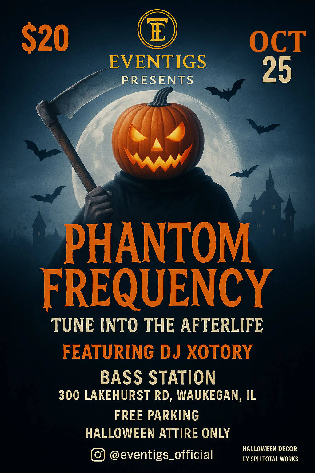 PHANTOM FREQUENCY event banner