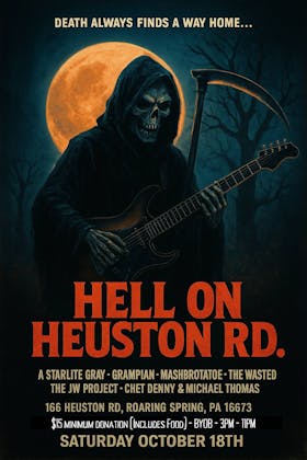 Hell on Heuston Rd event banner