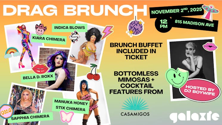 Drag Brunch at Galaxie event banner