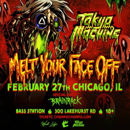 TOKYO MACHINE AT BASS STATION event banner