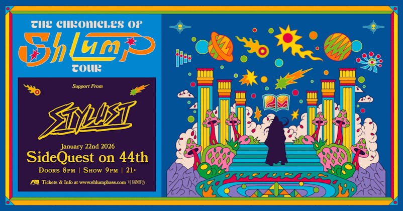 Shlump with Stylust - The Chronicles of Shlump Tour event banner