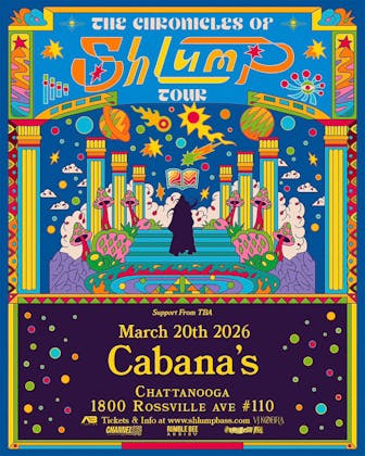 The Chronicles of Shlump Tour at Cabanas event banner