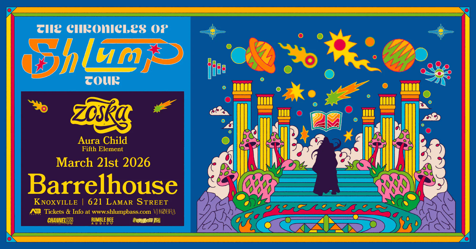 The Chronicles of Shlump Tour at Barrelhouse event banner