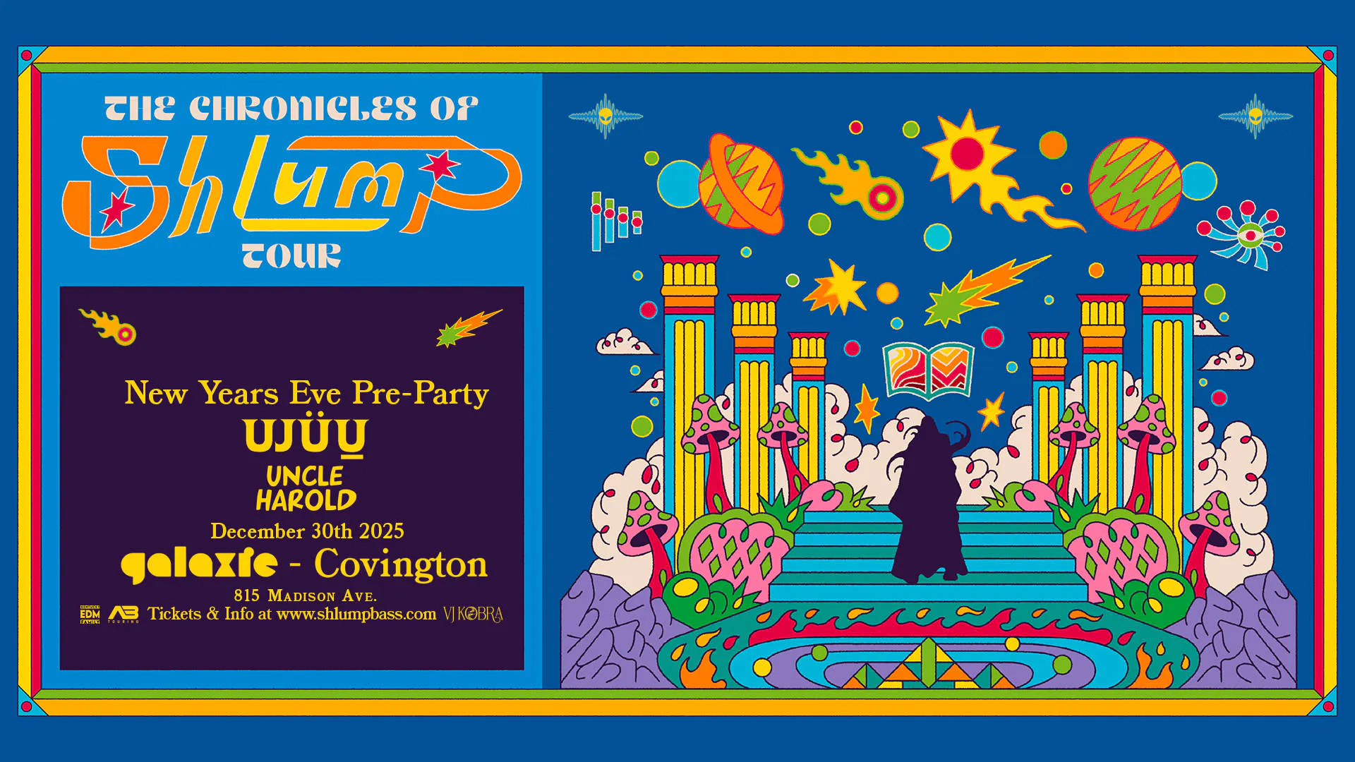NYE Pre-Party: The Chronicles of Shlump Tour event banner