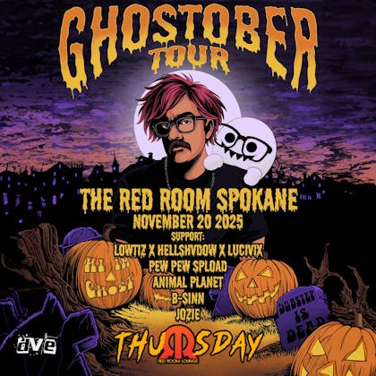 ThuRRsday: Hi I'm Ghost - Ghostober Tour event banner