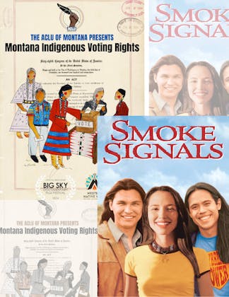 Montana Indigenous Vote + Smoke Signals- Free Movie on the Big Screen! event banner