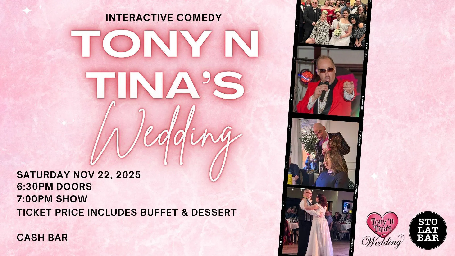 Tony n Tina's Wedding at Sto Lat Bar event banner