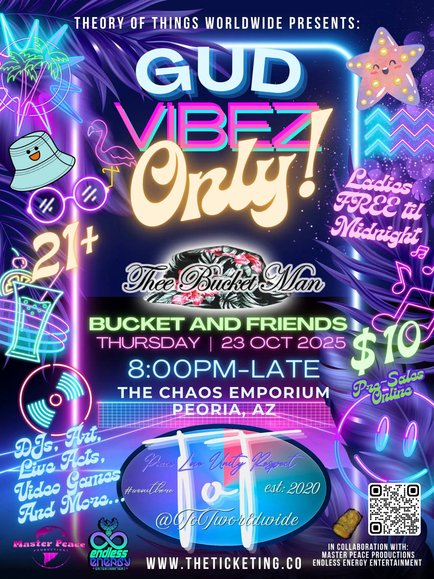 ToTworldwide Presents: Gud Vibez Only! event banner