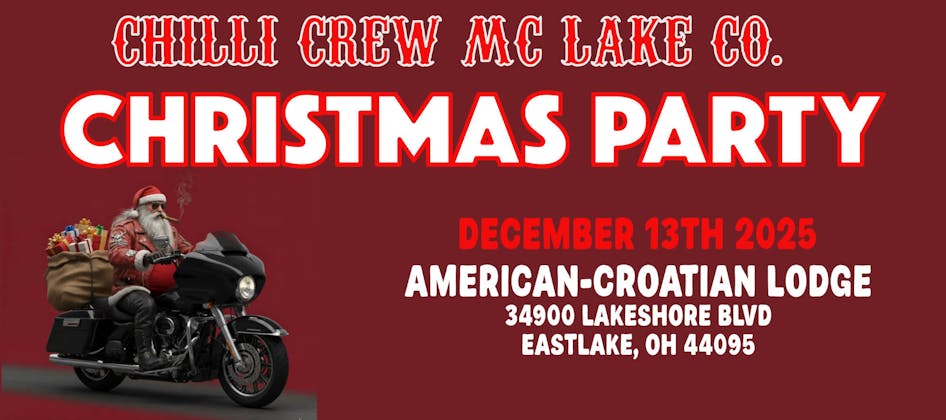 2025 CHILLI CREW MC CHRISTMAS PARTY event banner