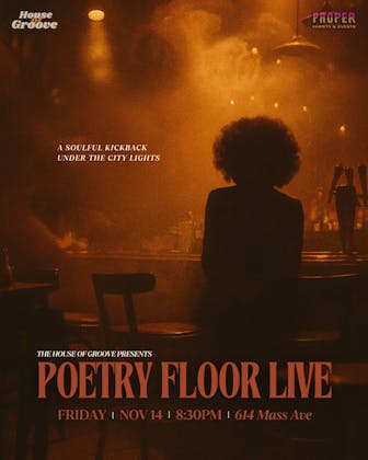 Poetry Floor Live event banner