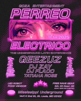 Perreo Electrico Vol 12 event banner