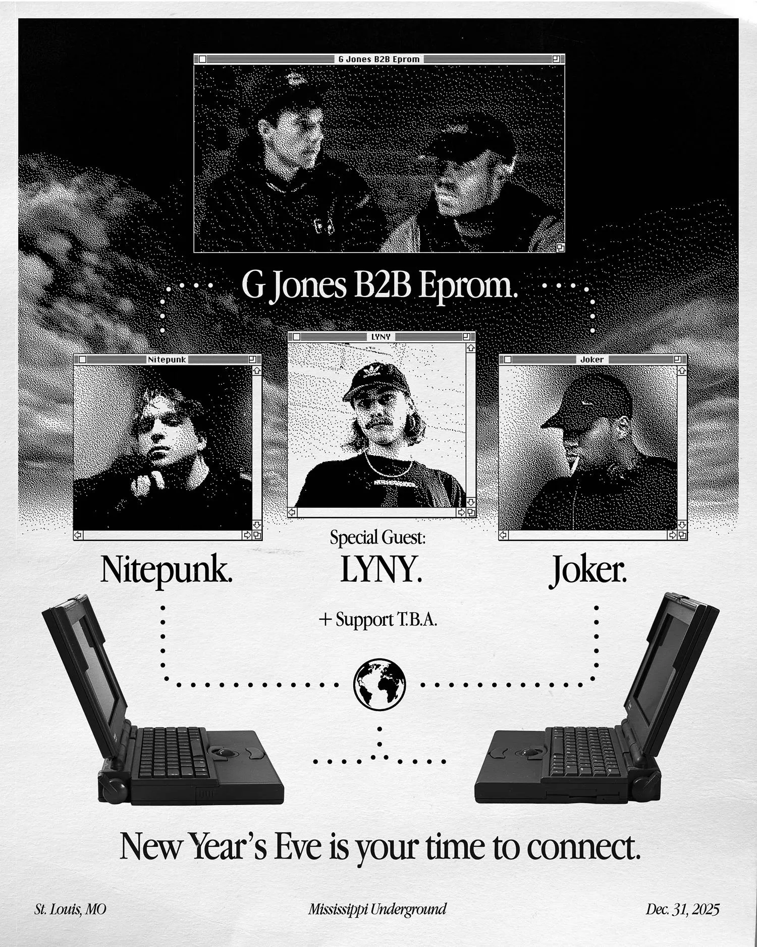 G JONES B2B EPROM NYE event banner