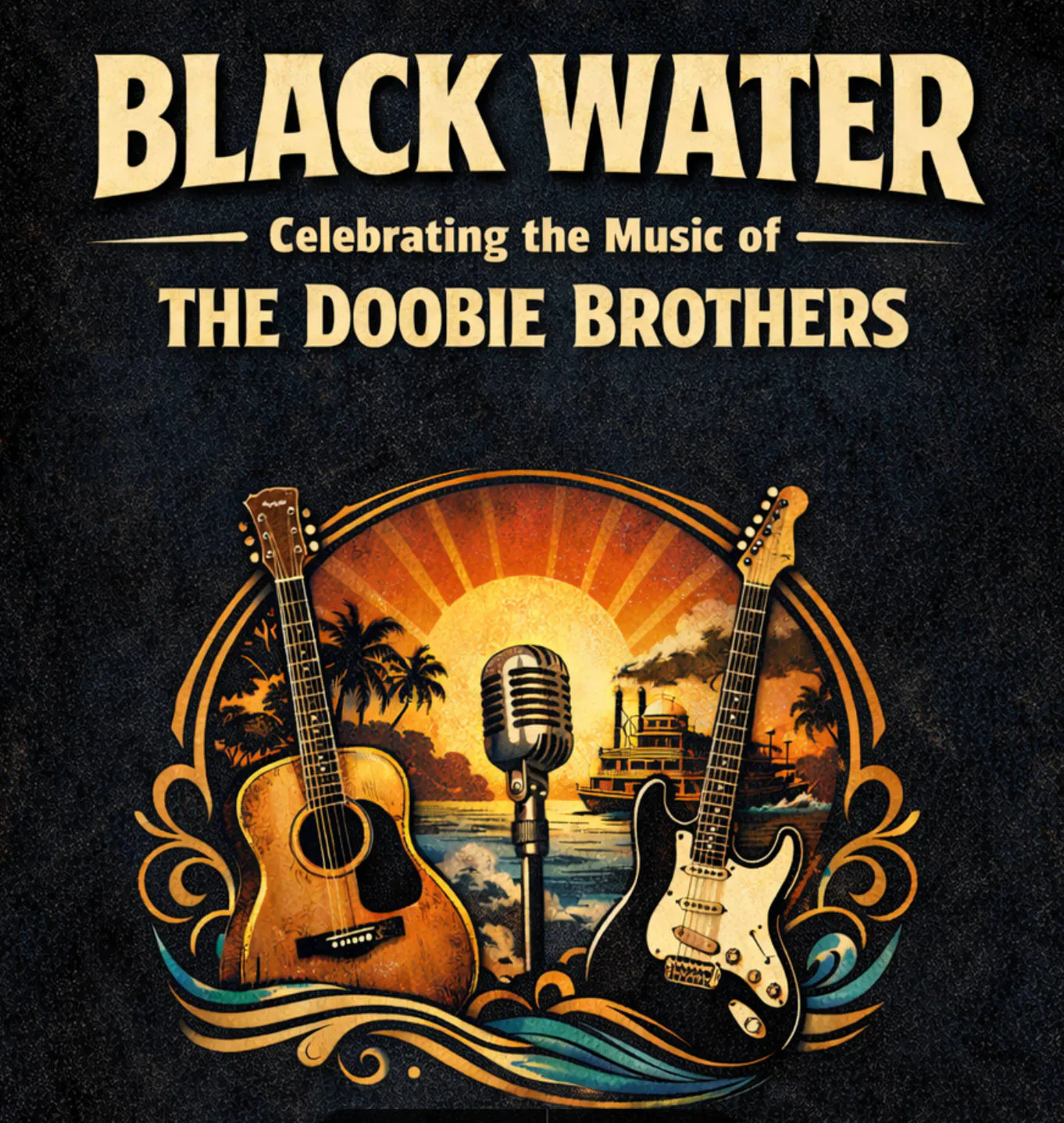 Black Water:  Celebrating The Music of The Doobie Brothers event banner