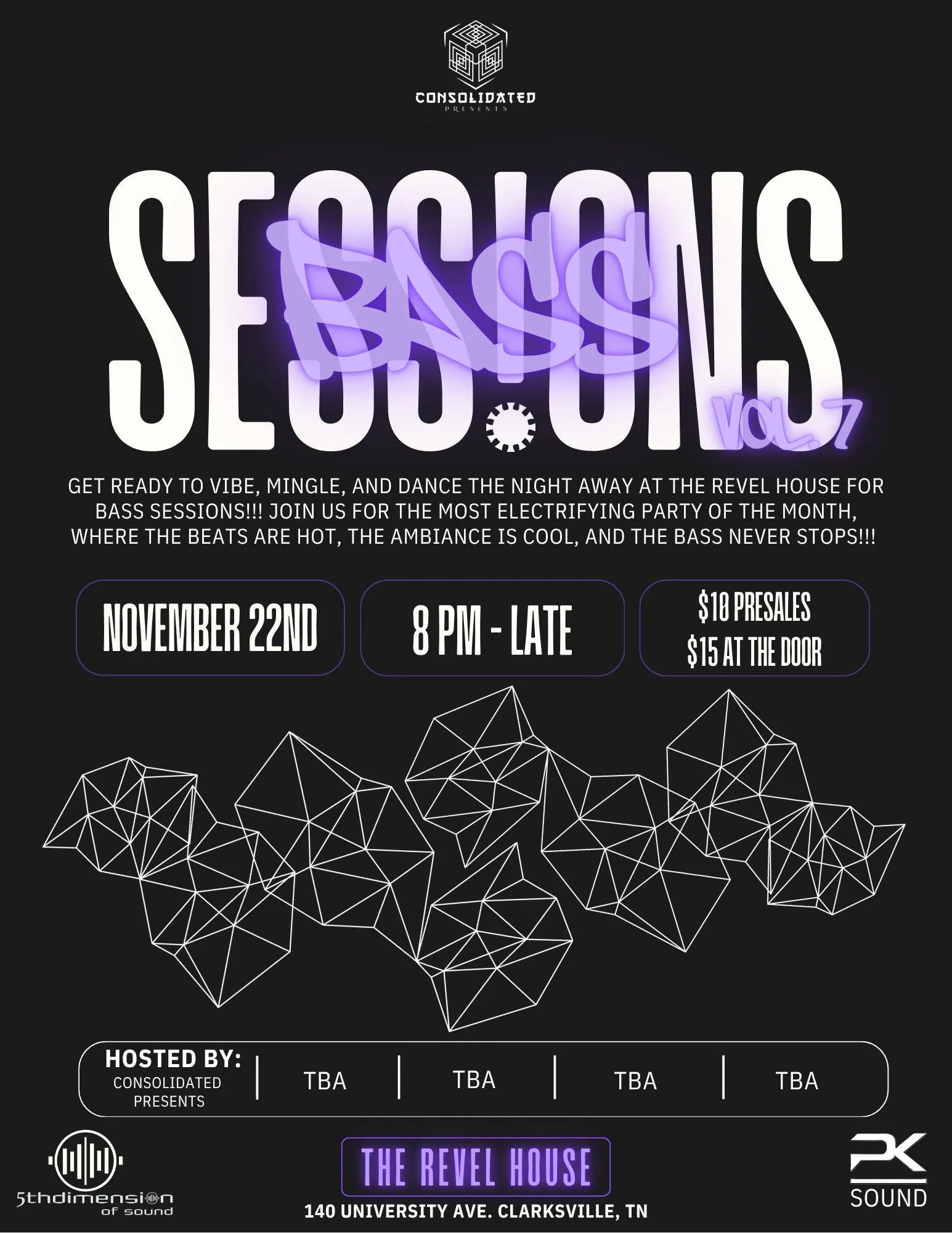 Bass Sessions Vol. 7 event banner