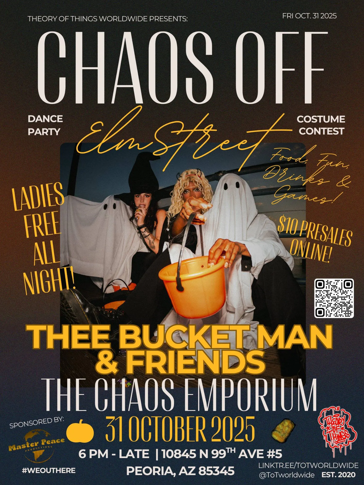 ToTworldwide Presents: Chaos Off Elm Street event banner
